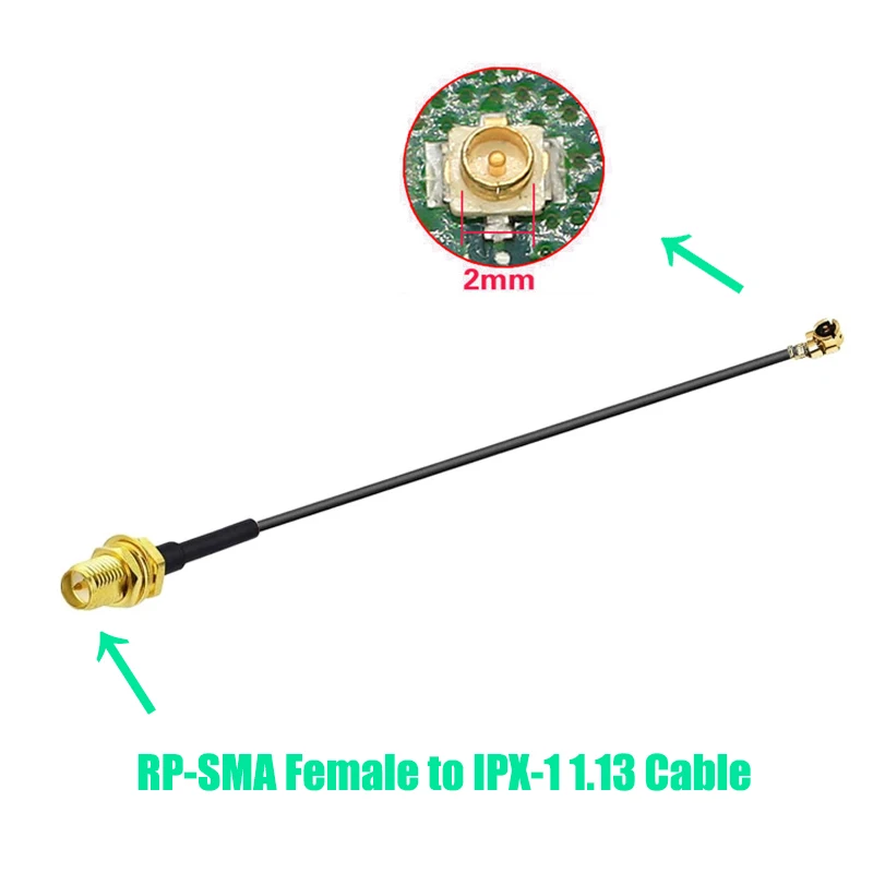 

MHF4 UFL к SMA гнездовой коаксиальный кабель 0,81 мм U.FL IPX4 IPX1 1,13 перемычка с косичкой для сетевой карты радиоантенны Mini PCI M.2