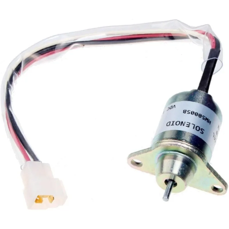 Фото Соленоид отключения подачи топлива 12 В M806808 119653-77950 для трактора John Deere 2520 3005 4100 4110 4115 1023E 1025R для Yanmar 4TNV88 №1