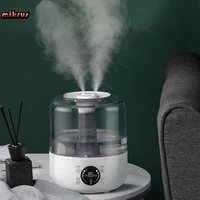 smart air humidifier 3000ml with remote control timer double mist for home office essential oil aroma diffuser adjustable fogger