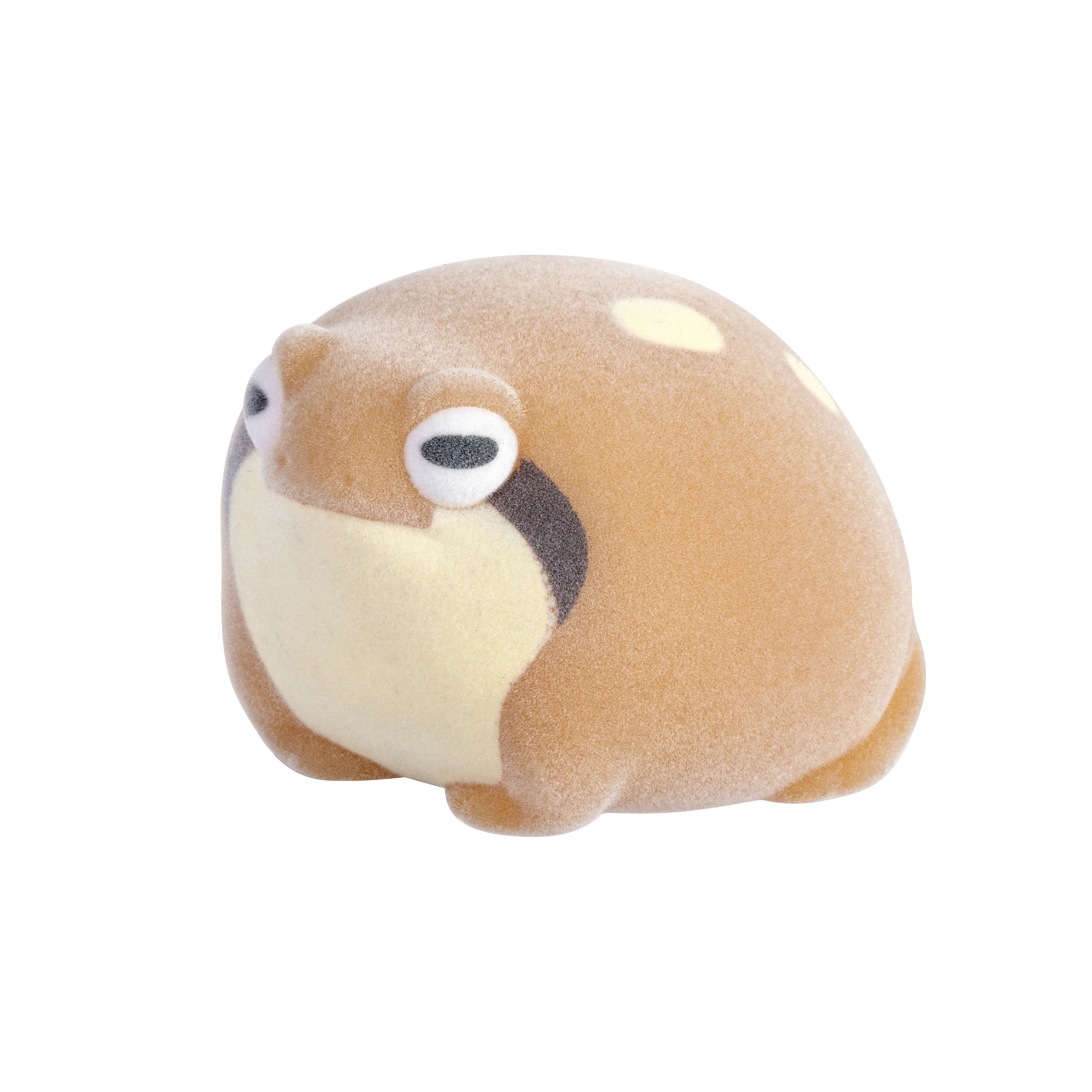 Твист яичный желток порошок флокирующая лягушка симпатичная игрушка