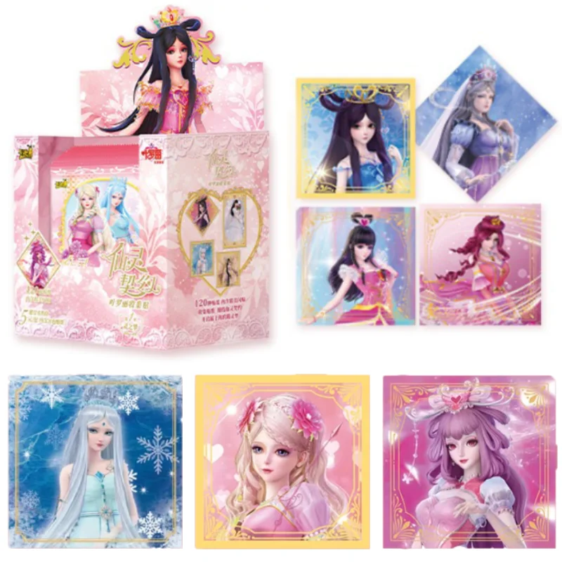 KAYOU Ye Lo Li наклейки собирать и наклеивать принцессы феи для детей девочек куклы