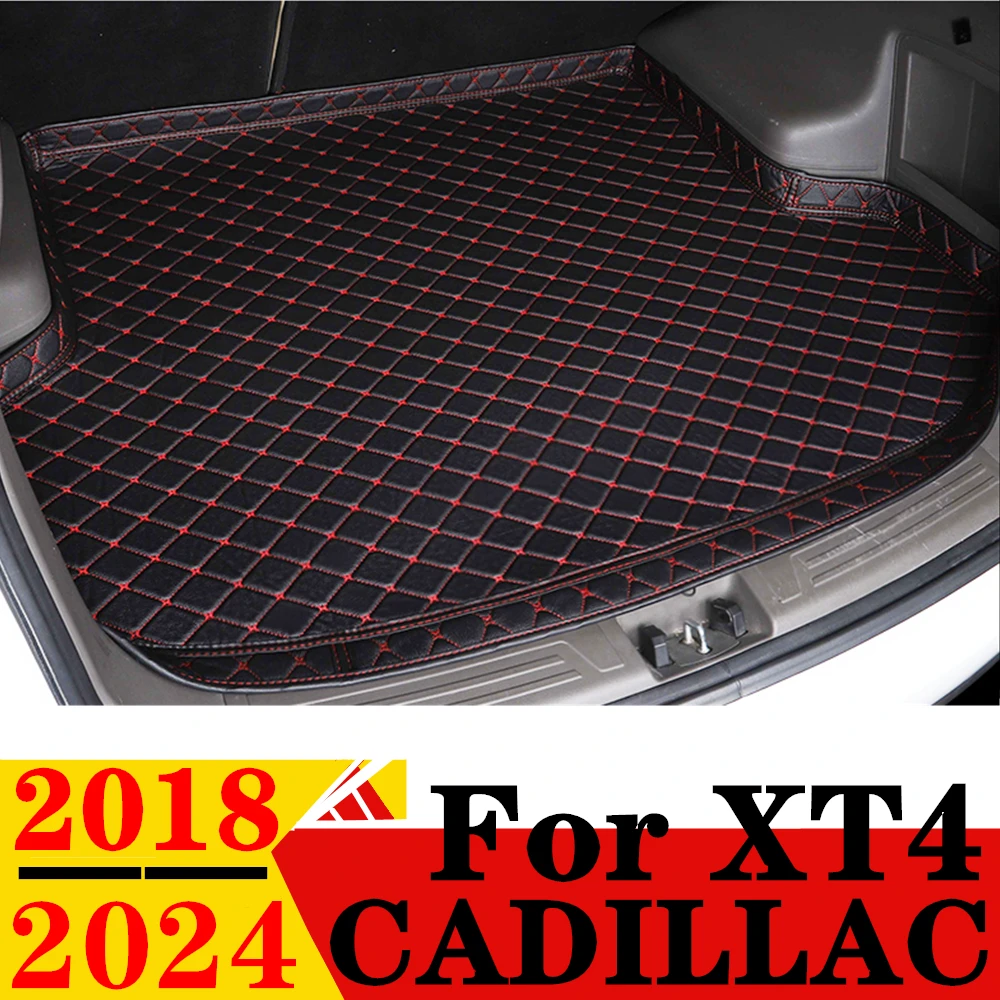 

Коврик для багажника автомобиля Cadillac XT4 2018-24, для любой погоды