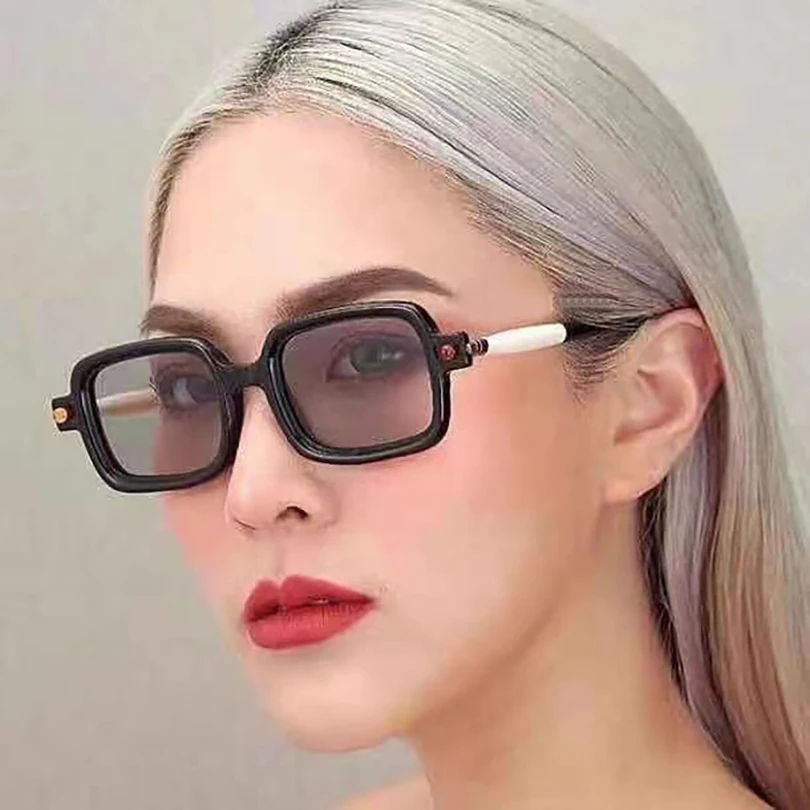 

Square acetate frame sunglasses for men classic style women sunglasses
