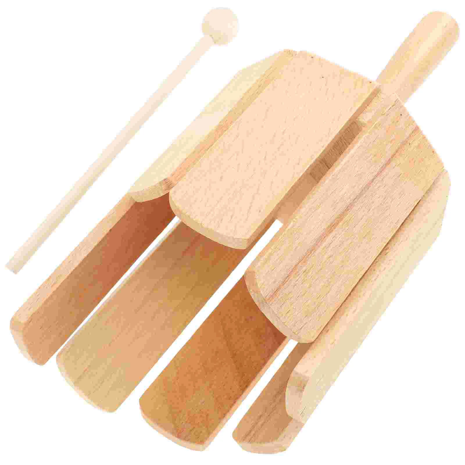 

Музыкальный набор детский деревянный ритм, 1 комплект