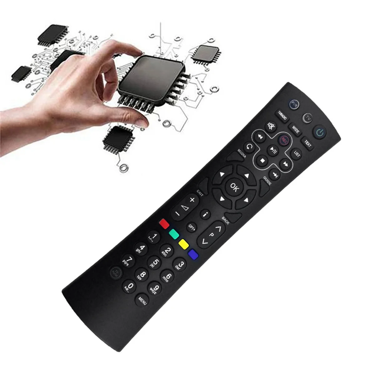 Замените пульт дистанционного управления RM-H01U для кабеля Humax ICord Mini HD Nano Connect