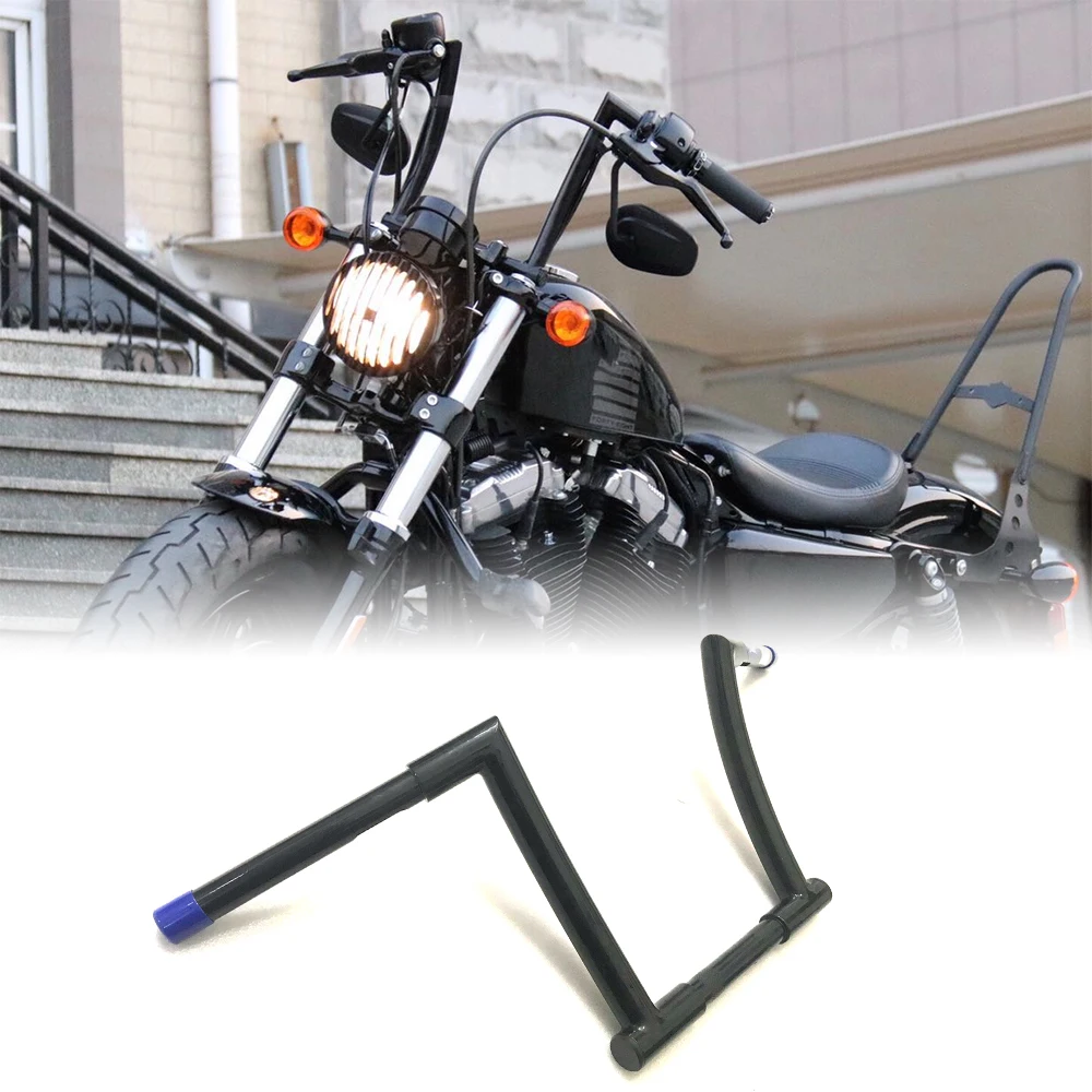 

Motorcycle custom handlebars 1-1/4 inches to 1 inches for Harley Softtail classic deluxe Road King LOW Rider Fat boy street Bob