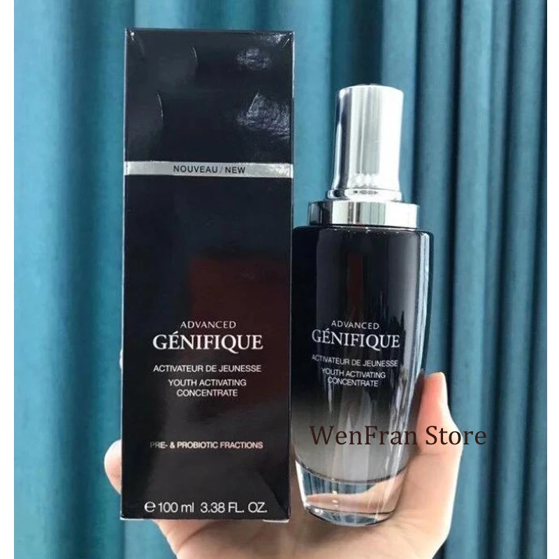 

Advanced Genifique Youth Activating Concentrate Facial Serum Makeup Base Serum 100ml with flower on the cap LNA105