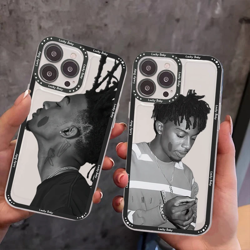 

Playboi Carti Phone Case For IPhone 14 13 12 11 Pro Max Mini X Xs XR 6 7 8 Plus SE 2020 Transparent Case