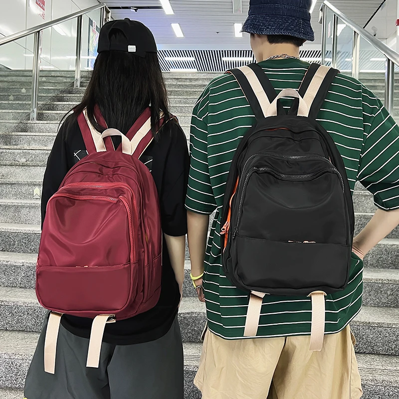 

2022 Unisex Backpack Nylon Man Women Student College Schoolbag Designer Travel Laptop Rucksack Casual Outdoor Bag