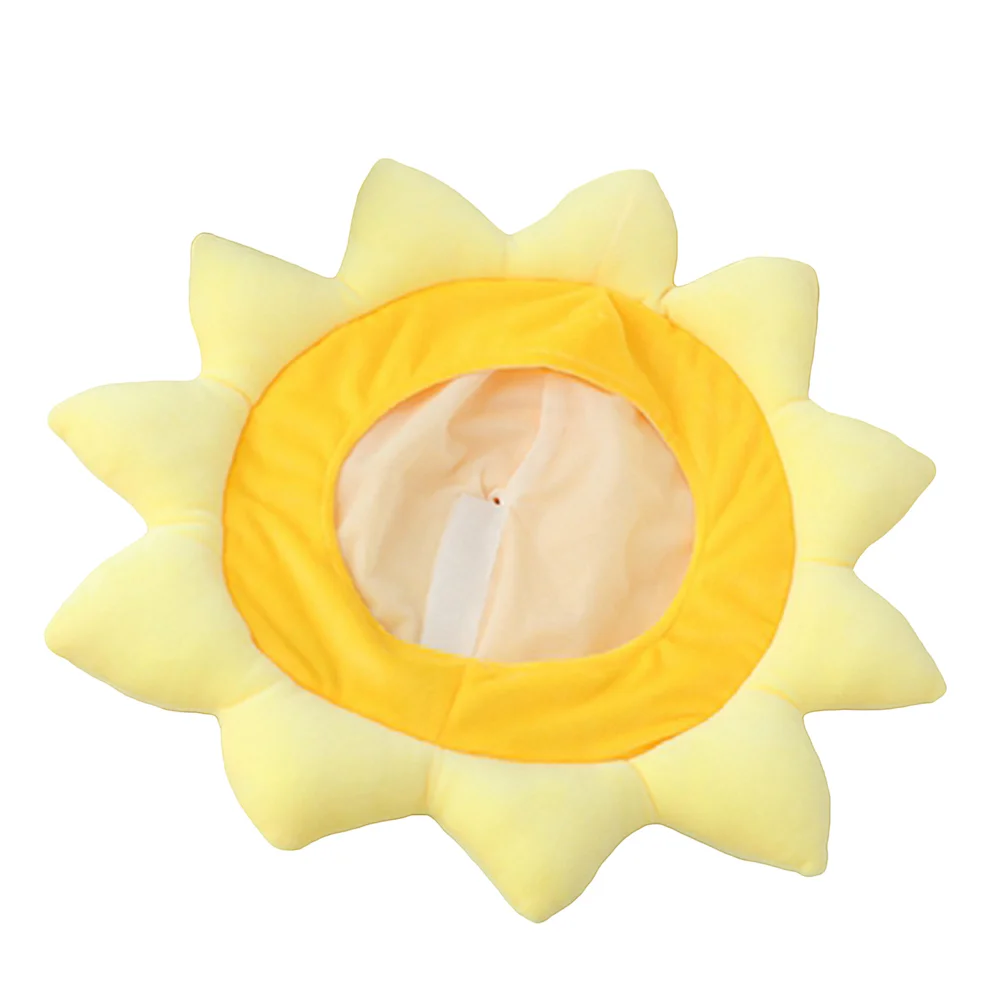 

Top Hat Sunflower Headgear Headband Funny Party Plush Pp Cotton Novelty Headdress