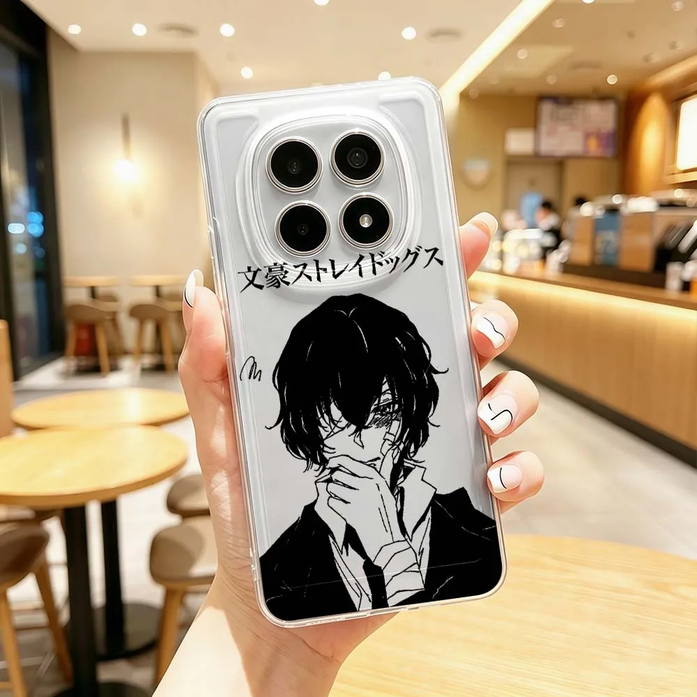 Аниме «Бунго Страй Догс» для Xiaomi POCO X7 X6 X5 F7 F6 F5 F4 M8 M6 C85 C71 Pro Защитный прозрачный чехол для телефона (art.: 3920dcf05ed46) - 3920dcf05ed46