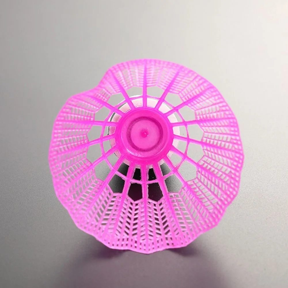 6/12 шт. ветрозащитные пластиковые воланы для бадминтона