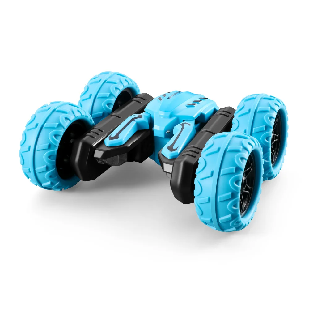 

4WD RC CAR 2.4G Double-sided Stunt Drift Dancing Children's Remote Control Car Sound and Light Music Toy for Boy