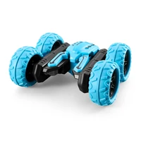 4wd rc car 2 4g double sided stunt drift dancing childrens remote control car sound and light music toy for boy