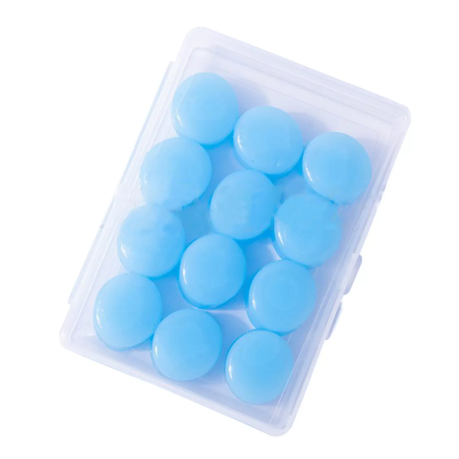 

12pcs Protective Soft Silicone Snoring Reusable Home Ear Plug Sleeping Swimming Noise Reduction Portable Working Water Sports