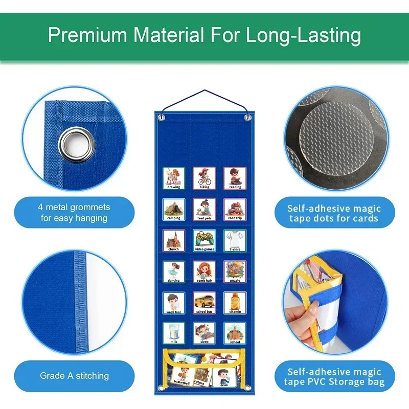 96 шт. новых визуальных графиков для детей ежедневные карточки домашняя схема