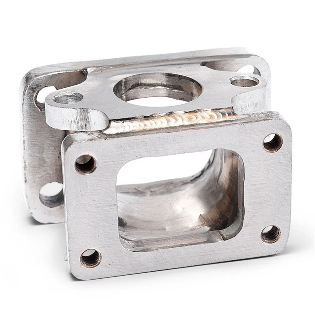 T25 T2 to T3 Exhaust Adapter Flange Cast 38mm Wastegate Relocation