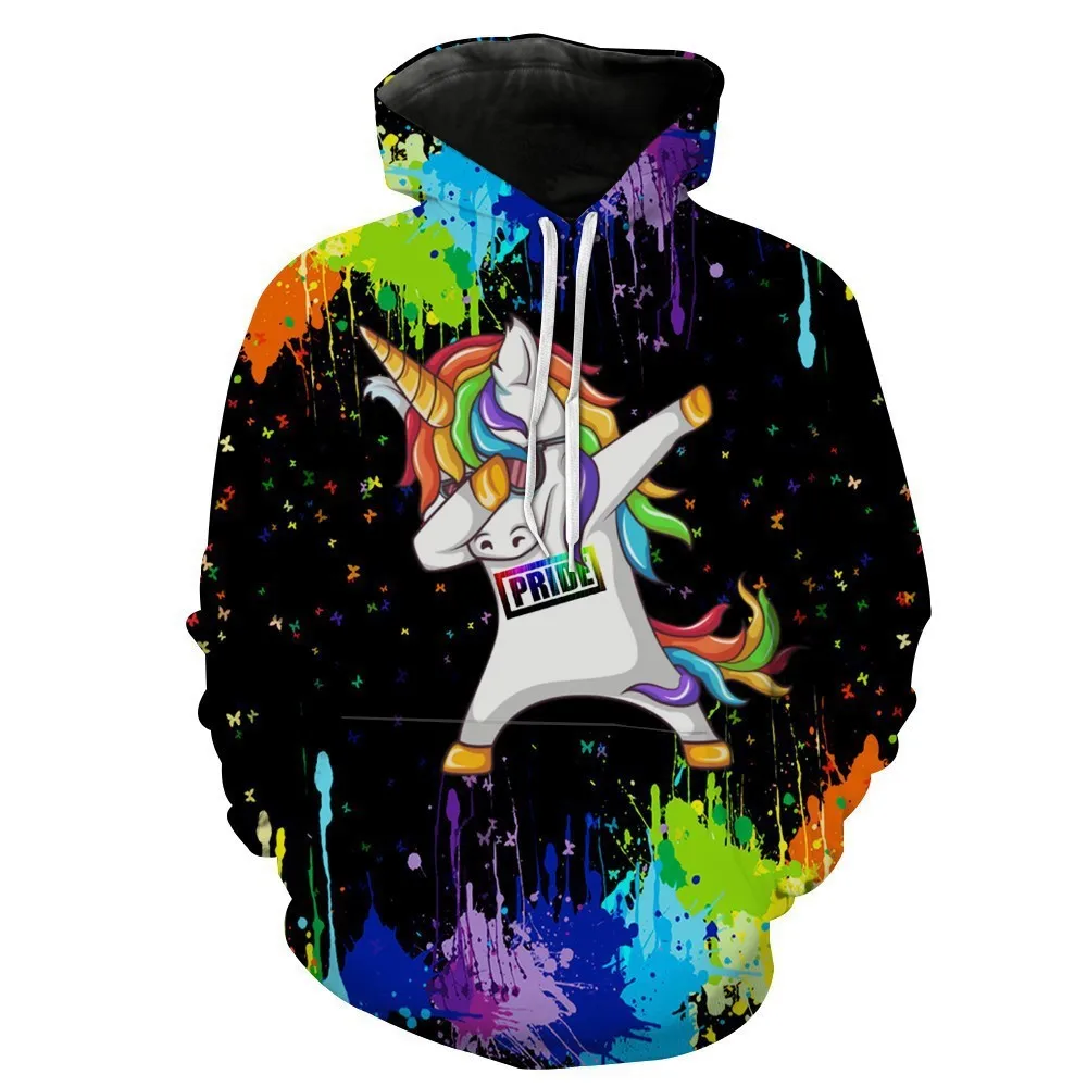 

2023 New Printed Sweatshirt Street Dance Street Dress Men's Spring and Autumn Fashion Men's 3D Printed Sweatshirt Hoodie Top