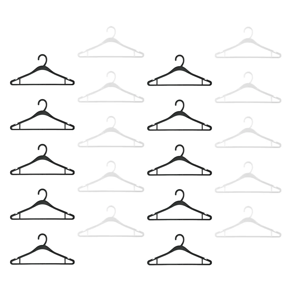 

20pcs Kids Clothes Hanger Plastic Thickened Hanger Clothing Hanger for Shop