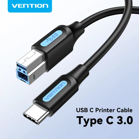Кабель Vention USB Type-C — USB Type B 3.0