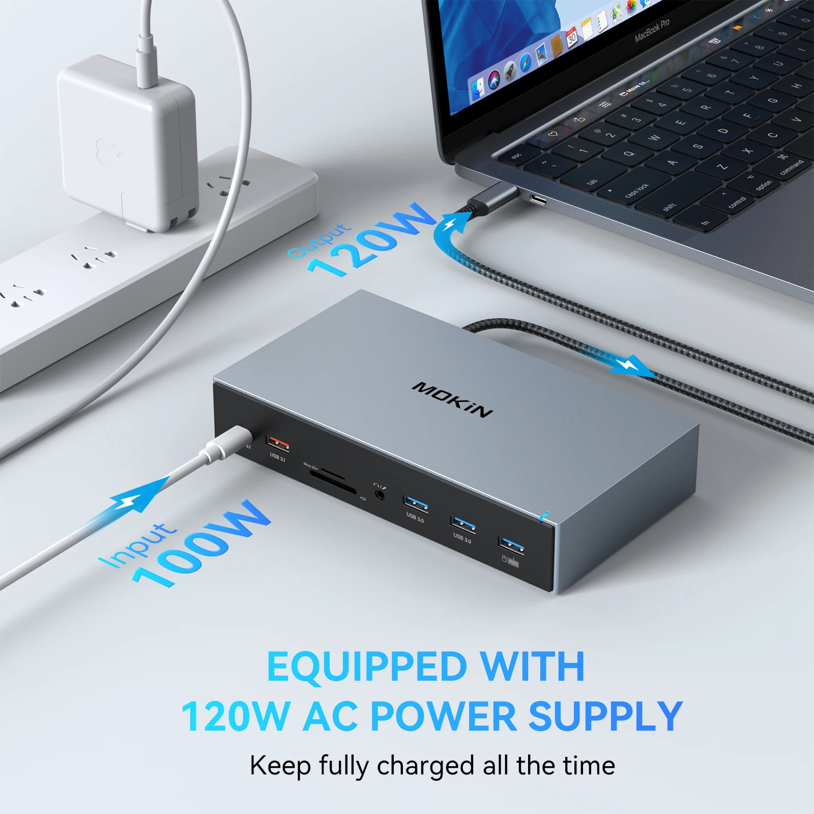 Рисунок 6 - Док-станция MOKiN 17 в 1 для MacBook Air/Pro