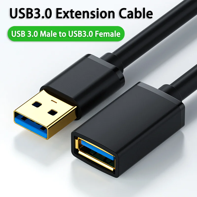

Kebiss USB3.0 Extension Cable for Smart TV PS4 Xbox One SSD USB to USB Cable Extender Data Cord Mini USB3.0 2.0 Extension Cable