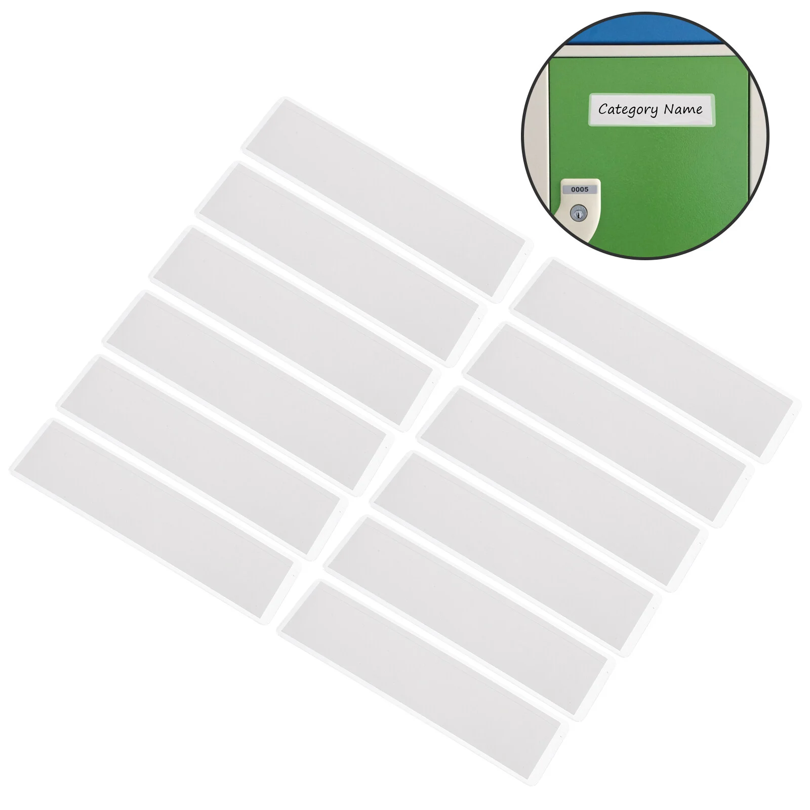 

Nameplate Sticker Labels Cubicle Warehouse Supplies Holders Organizing Adhesive Index