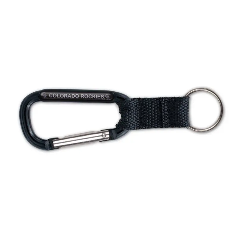 

Carabiner Keyring with Split Ring Attachment