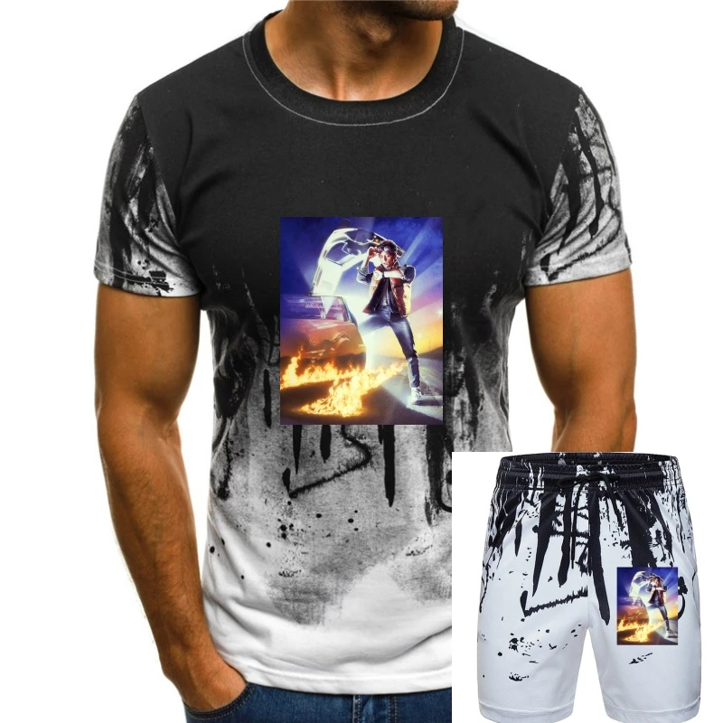 

Men t shirt Cool Man Back to the Future Marty Mcfly Tee t-shirt novelty tshirt women