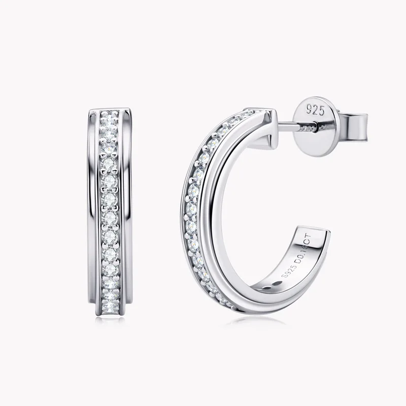 

Silver-plate Drop Earrings For Women's Gift