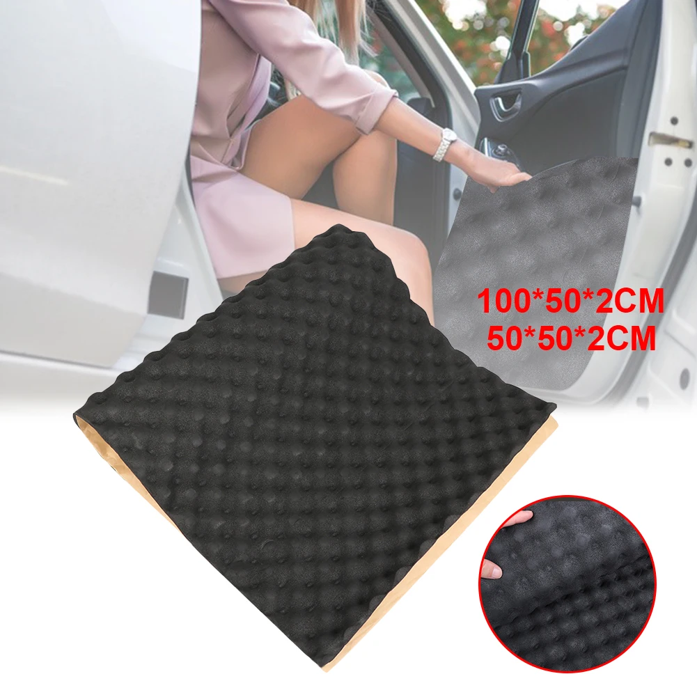 

1PCS Car Sound Deadener Mat Acoustic Dampening Foam Auto Interior Sound Reducing Accessories For Automobile Environment Quiet