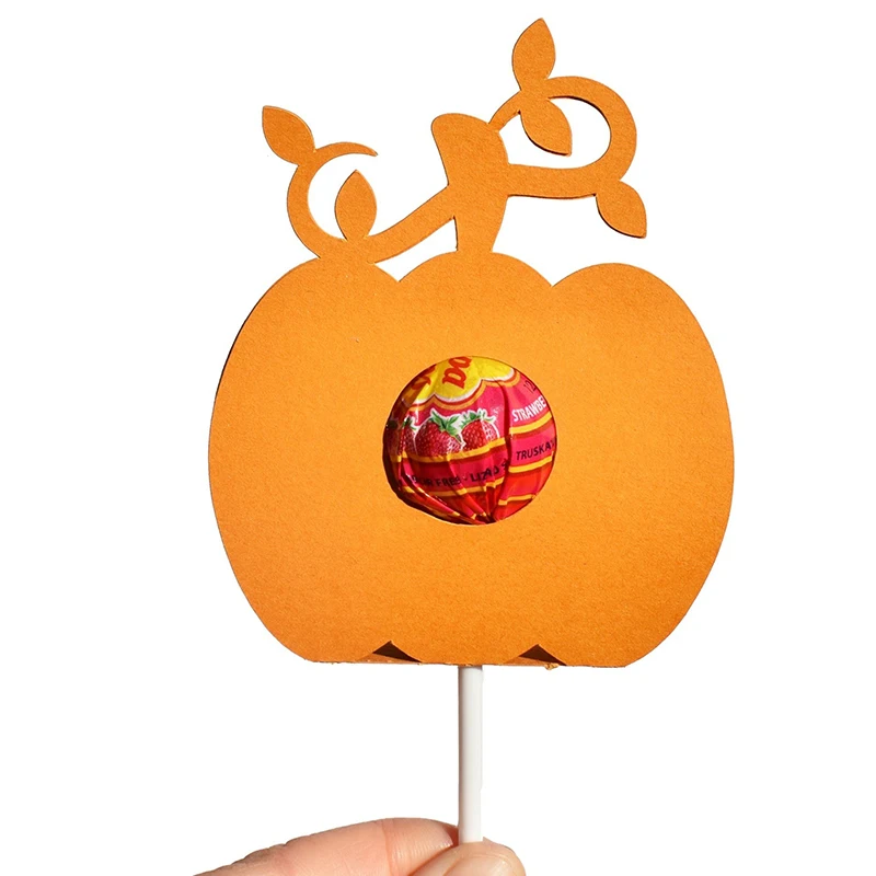 

TP 3D Halloween Pumpkin Lollipop Holder metal cutting dies cut die mold New Scrapbook paper craft knife mould stencils dies