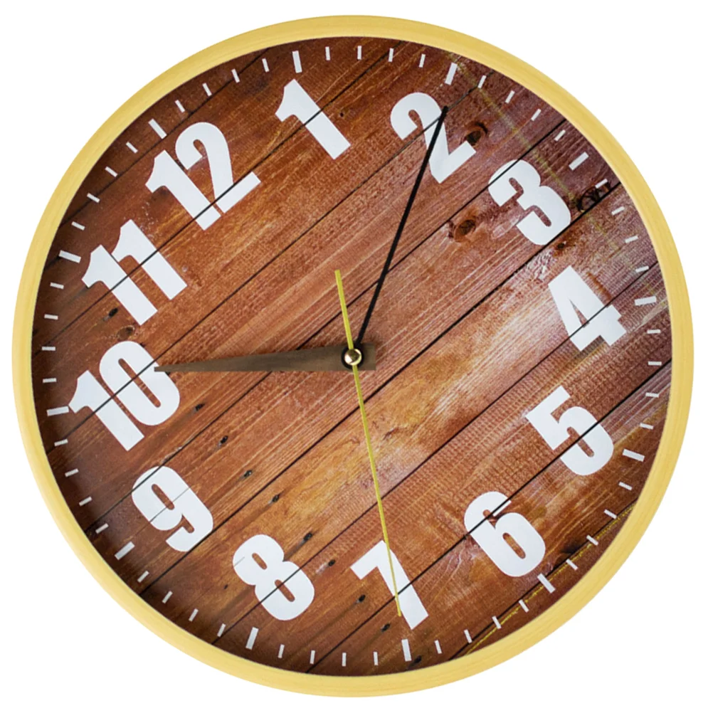 

Modern Wall Clock Mute Round Wall Clock Silent Non-ticking Wall Clock for Home