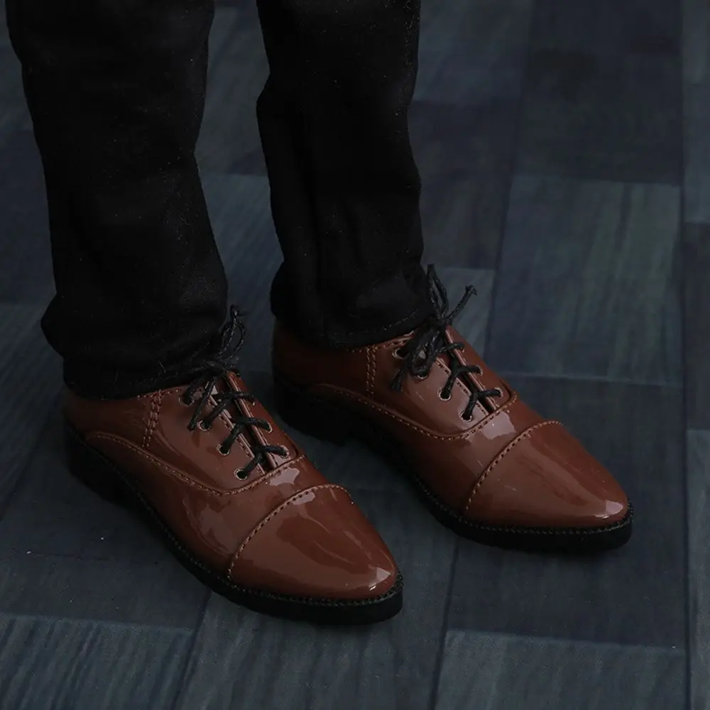 

PU Leather 10*4cm Doll Wearing Multistyles Play House Accessories 1/3 Doll Boots Male Doll Shoes Doll Fabric Shoes