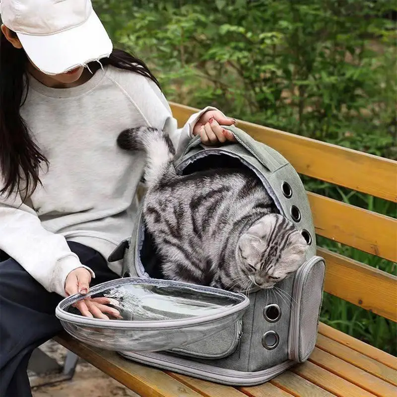 Сумка-переноска для домашних животных рюкзак-переноска кошек путешествий