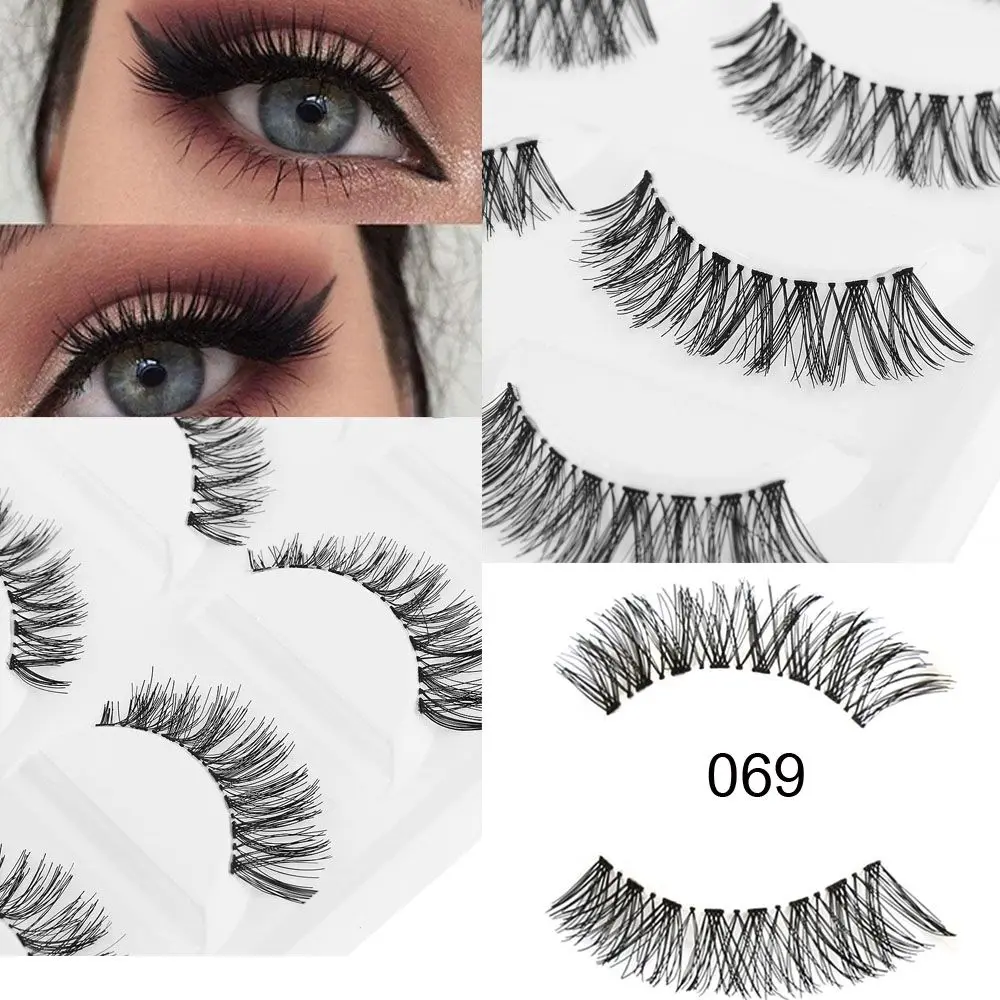 

5 пар, накладные ресницы для наращивания