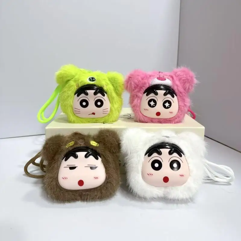 Фото Новая серия плюшевых брелоков Kawaii Crayon Shin Chan: креативная плюшевая игрушка, украшение для студенческого рюкзака, аниме-атрибутика, подарок для друга №1