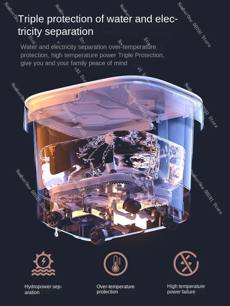 Автоматическая электрическая ванна для ног бытовой аппарат педикюра и с