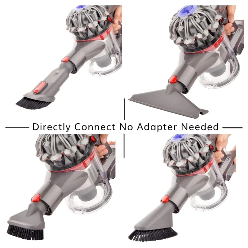 Акция! Набор аксессуаров для пылесоса Dyson V15 V11 V10 V7 V8 8 шт. | Бытовая техника