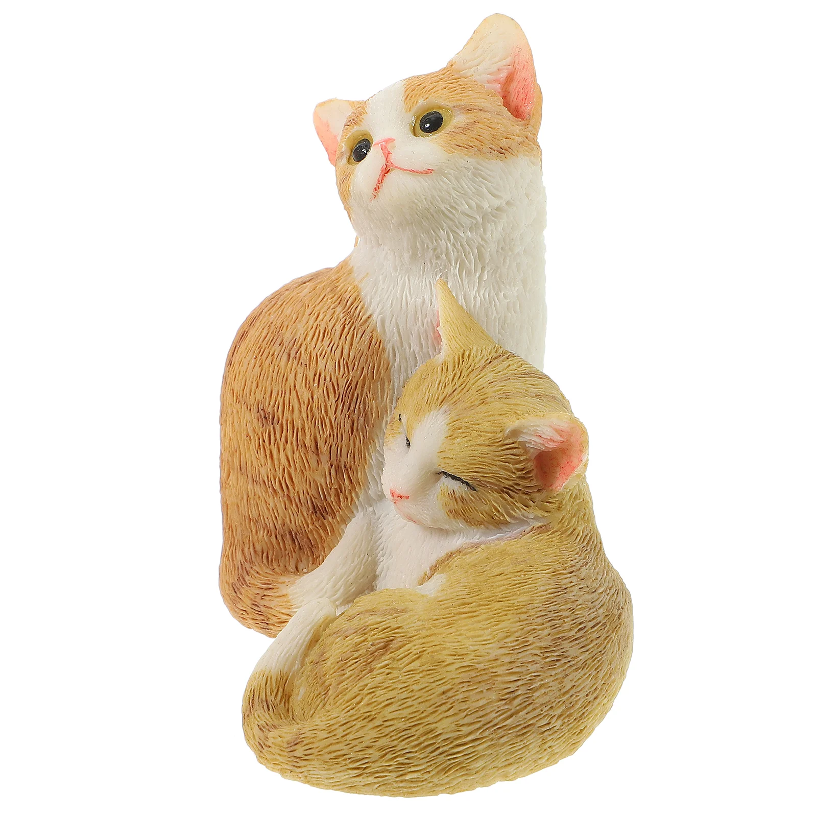 

Cat Statue Cat Figurine Desktop Cat Decor Fairy Garden Cat Miniature Cat Decoration