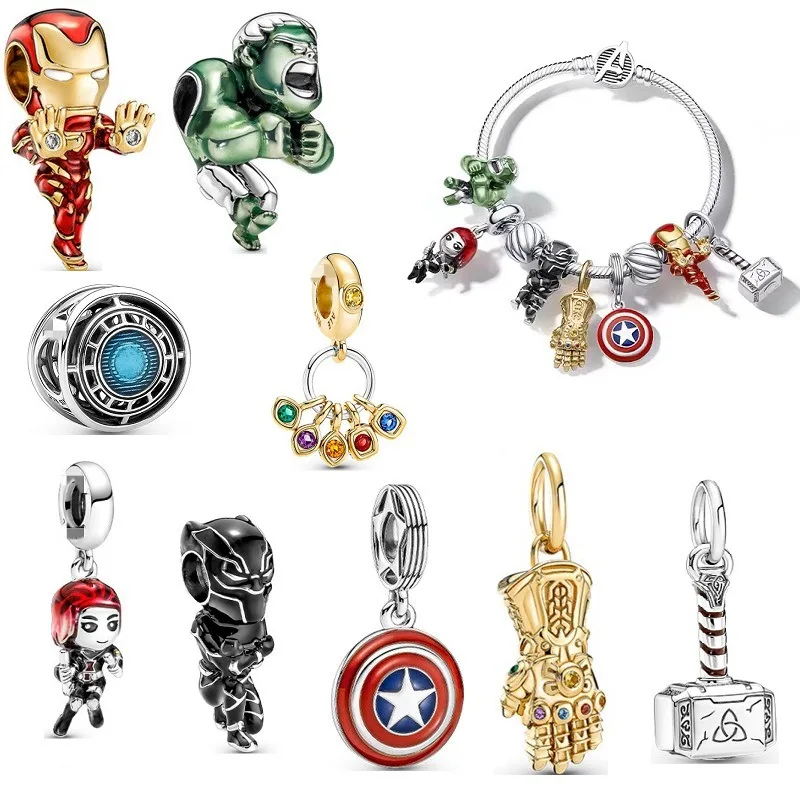

2022 New Plata Charms of Ley 925 Silver Princess Series Beads Suitable for Ladies Original Pandora Bracelet DIY Jewelry Gift