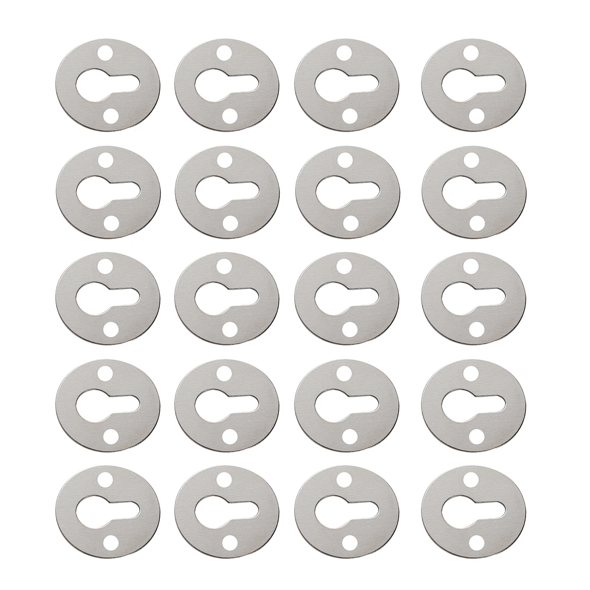 20 шт. 23 мм металлические круглые вешалки для замочной скважины, подвесные крючки для картин, картина маслом, рамка, держатель для фотографий, полка, зеркальные кронштейны