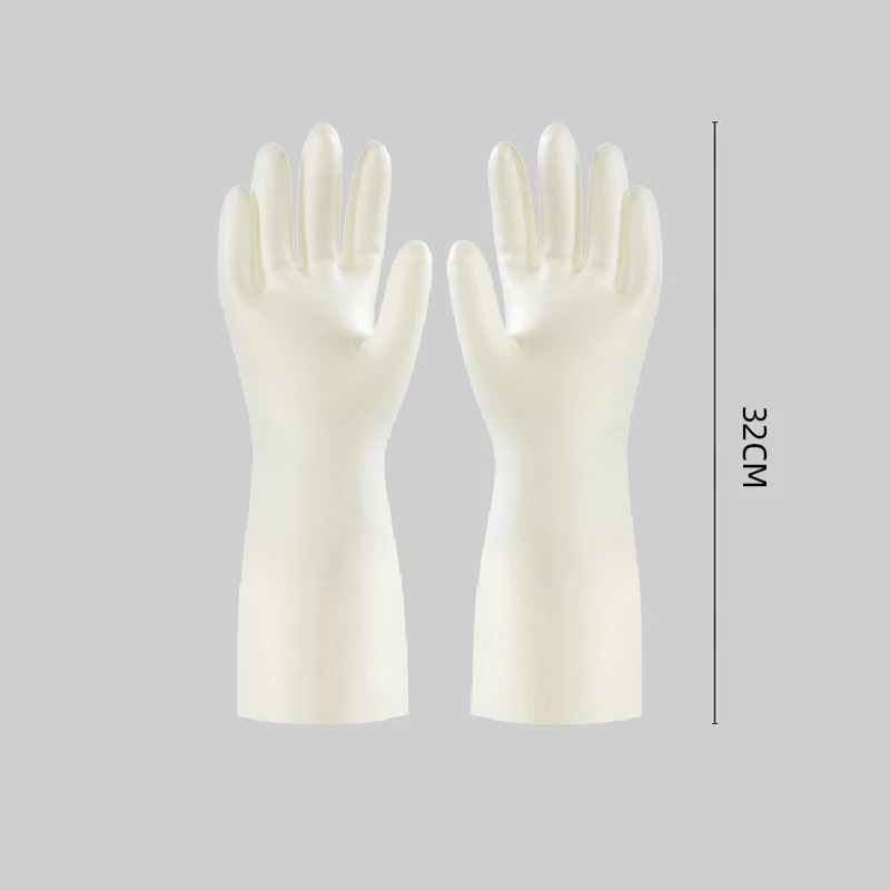 

Белые нитриловые перчатки для кухни