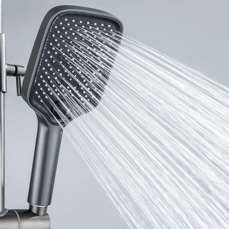 Смеситель для душа с термостатом цифровой кран ванны настенное крепление