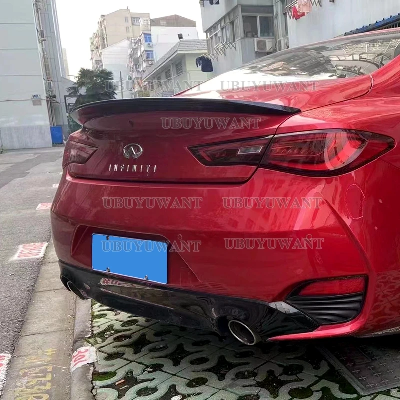 

Задний спойлер из АБС-пластика UBUYUWANT для Infiniti Q60 2017-2022