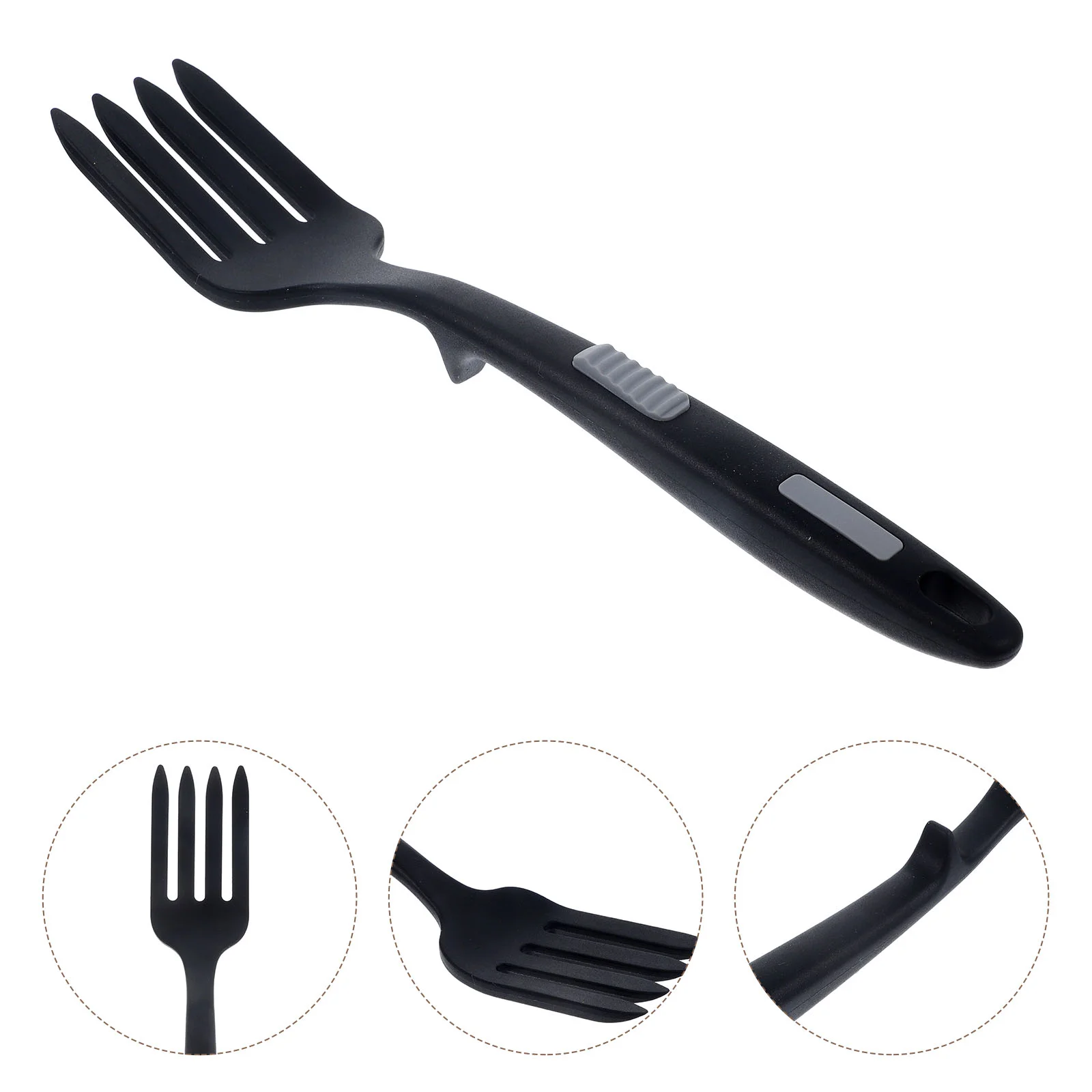 

Silicone Flexible Fork Flexible Fork Heat-Resistance Cooking Fork Tools Dishwasher Safe Kitchen Fork