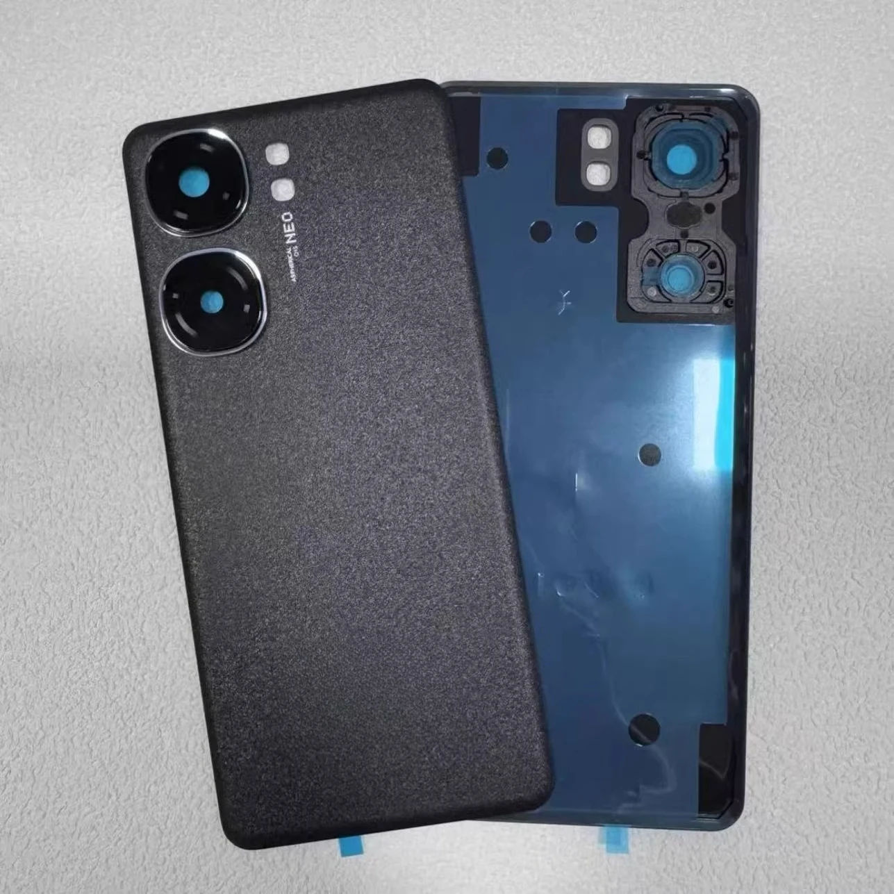Фото Ремонтный комплект A+++ для Vivo iQOO Neo 9 Pro Neo9: задняя крышка корпуса, стеклянная задняя панель, корпус + линза камеры №2