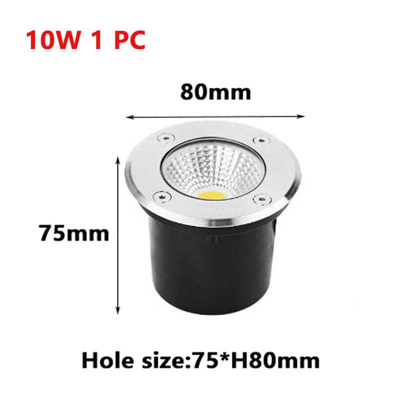 

Подземный светодиодный светильник VKJMLED IP67 10 Вт