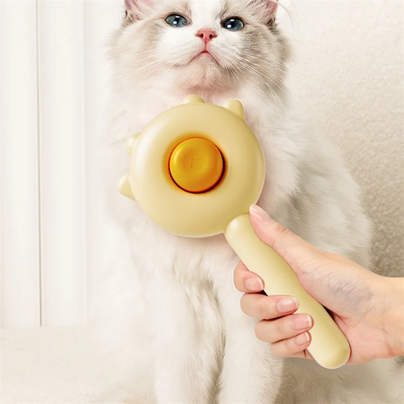 

Pet Comb Stainless Steel Needle Comb Dog And Cat Hair Removal Floating Hair Cleaning Beauty Skin Care Pet Dog Cleaning Brush