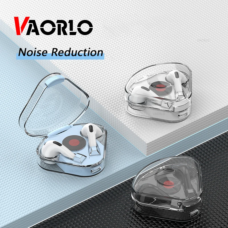 

VAORLO Bluetooth 5,2 наушники с низкой задержкой беспроводные шумоподавляющие наушники с поддержкой регулировки громкости стерео HiFi музыка водонеп...